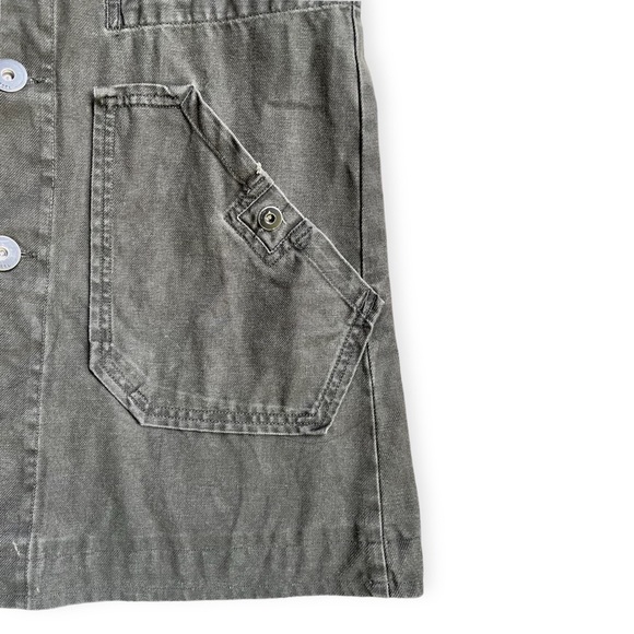 RARE Vintage Diesel Olive Green Military Field Jacket, sz Small - Picture 7 of 12